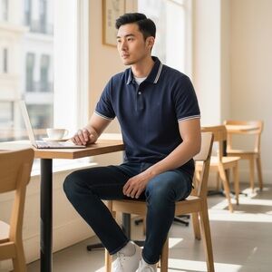 SOUTHERN TIDE Polo. Size Medium